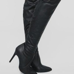 Fashion Nova Thigh High Boots